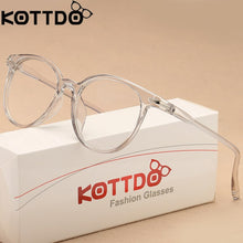 Load image into Gallery viewer, KOTTDO Fashion Transparent Glasses Optical Glasses Frames For Women Cat Eye Glasses Frame Men Eyeglasses Eyewear Frame Oculos
