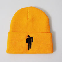 Load image into Gallery viewer, 2019 Billie Eilish Beanie Knitted Hats Unisex Solid Hip-hop Skullies Knitted Winter Hat 12 Colours Outdoor Casual Sport Cap
