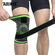 Load image into Gallery viewer, AOLIKES 1PCS 2019 Knie Unterstützung Professionelle Schutz Sport Knie Pad Atmungsaktiv Bandage Knie Brace Basketball Tennis Radfahren
