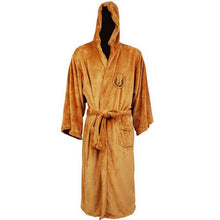 Load image into Gallery viewer, Flannel Robe Male with Hooded Thick Star Wars Dressing Gown Jedi Empire Men's Bathrobe Winter Long Robe Mens Bath Robe Pajamas
